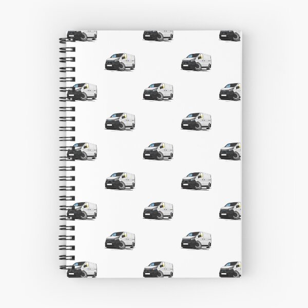 Item preview, Vauxhall Vivaro (B) White Van designed and sold by Yeomans Cartoons.