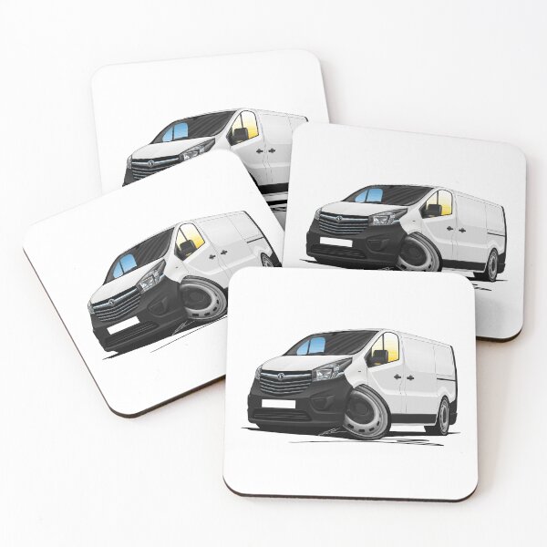 Item preview, Vauxhall Vivaro (B) White Van designed and sold by Yeomans Cartoons.