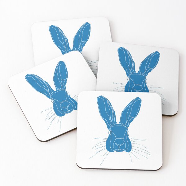 Item preview, Hare. Portrait in Blue.  designed and sold by MattWildin.
