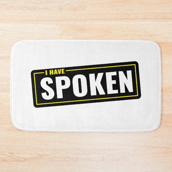 Item preview, I HAVE SPOKEN Kuill designed and sold by teapoweredesign.
