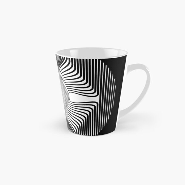 Lines, Curves, Circle - 2D shape Tall Mug