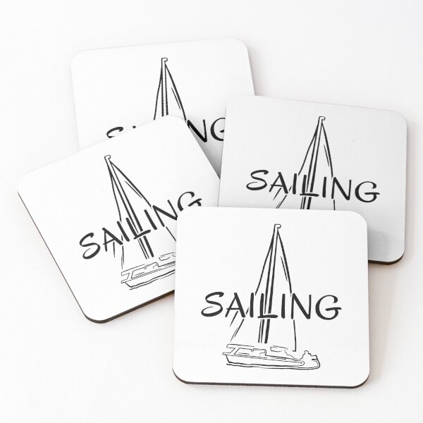 Item preview, Sailing, sailboat designed and sold by claudiasartwork.