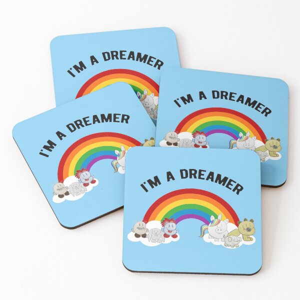 Item preview, I'm A Dreamer - Bachewies on Rainbow - Bachewy Dream Adventures designed and sold by StampCity.
