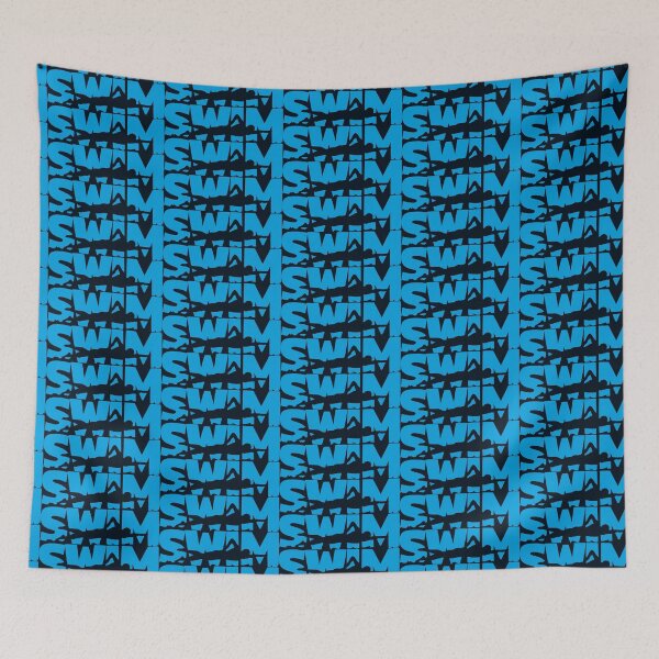 Item preview, Swim, swimmer designed and sold by claudiasartwork.