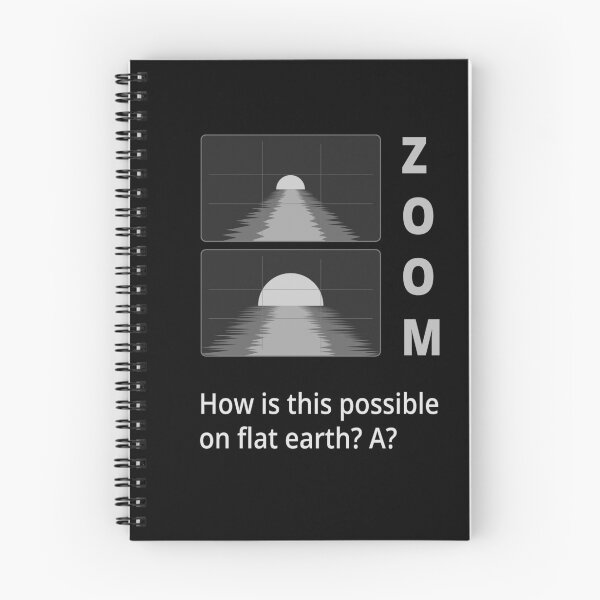 Artikelvorschau, ZOOM - Wie ist das auf der flachen Erde möglich? (B & W) entworfen und verkauft von tuzlay.