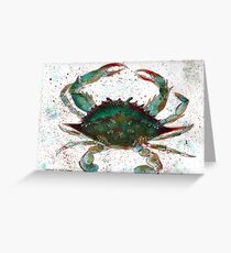 Maryland Blue Crab Greeting Card