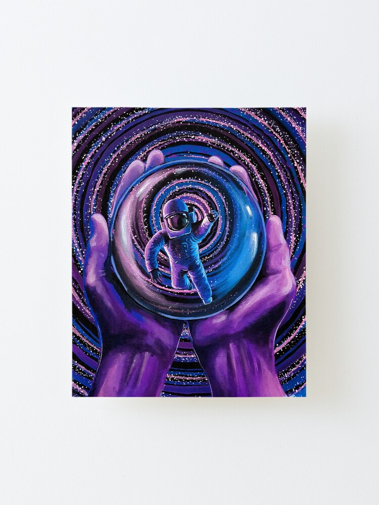 Alternate view of Personal Space Mounted Print