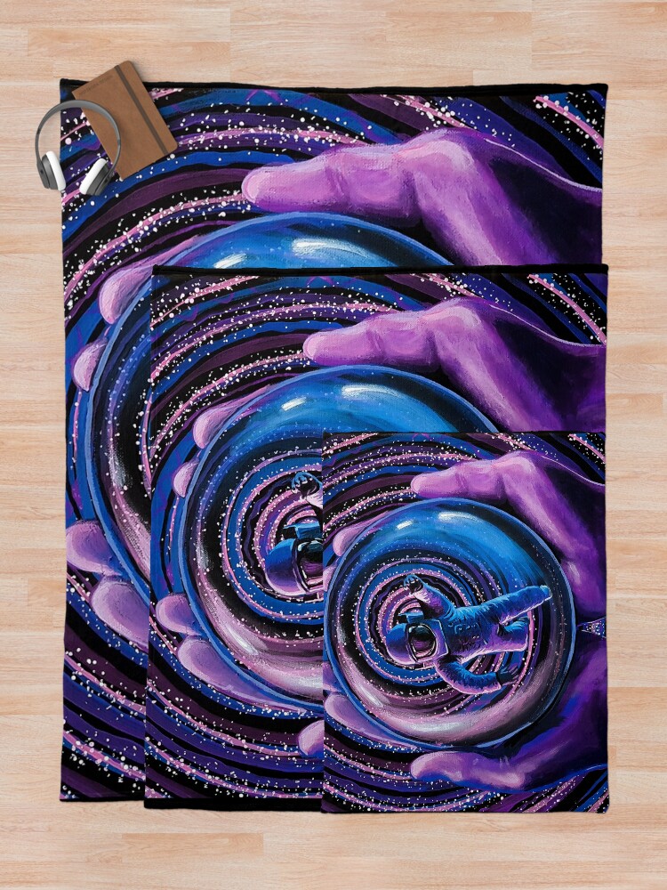 Alternate view of Personal Space Throw Blanket