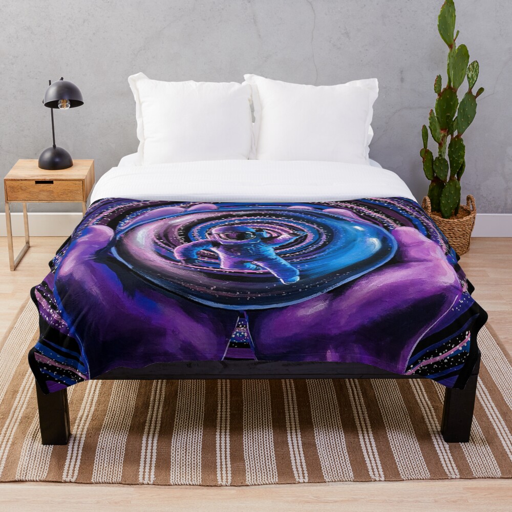 Personal Space Throw Blanket