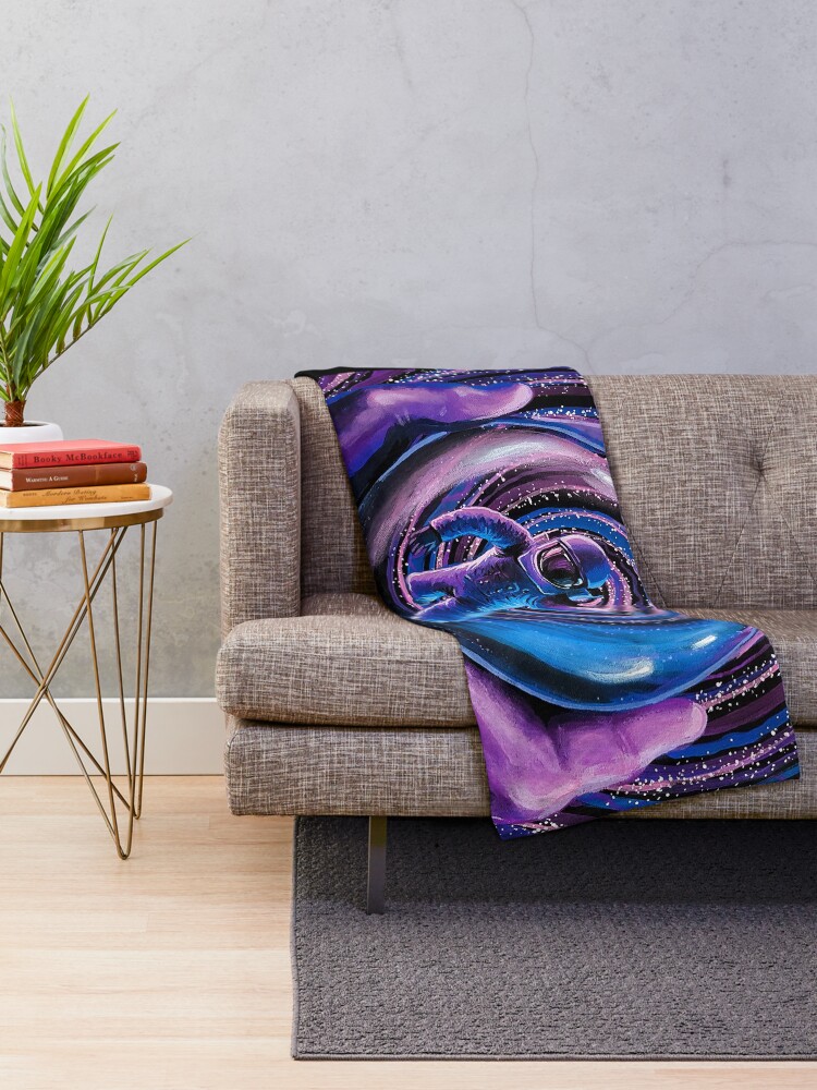 Alternate view of Personal Space Throw Blanket