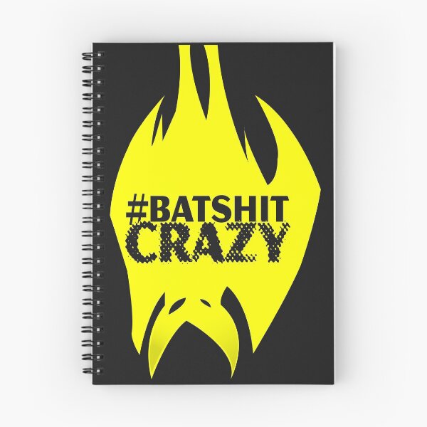Item preview, #batshitcrazy yellow designed and sold by Raymond Gilford.