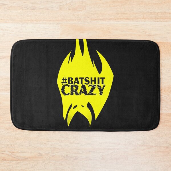 Item preview, #batshitcrazy yellow designed and sold by Raymond Gilford.