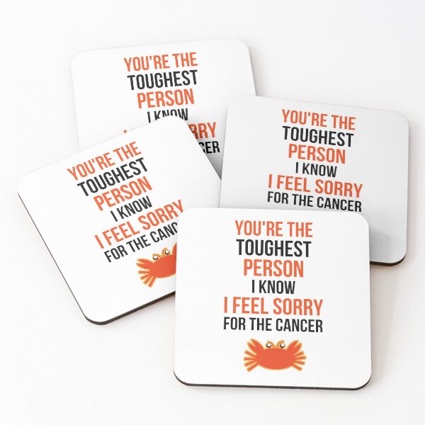 Item preview, You're The Toughest Person I Know I Feel Sorry For The Cancer designed and sold by PinkPandaPress.