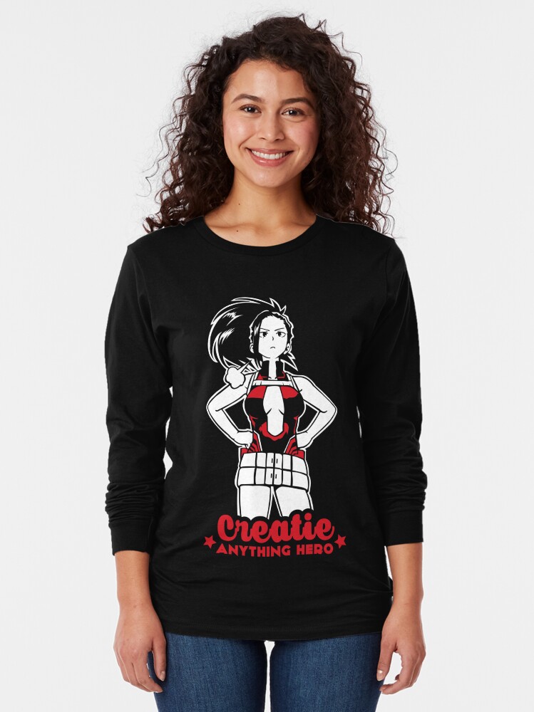 momo yaoyorozu shirt