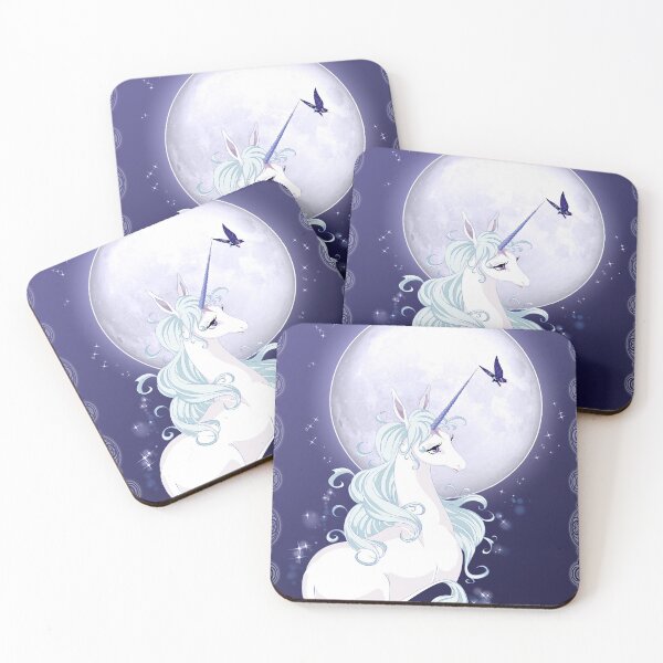 Artikelvorschau, Full moon Unicorn entworfen und verkauft von LizabelaArt.