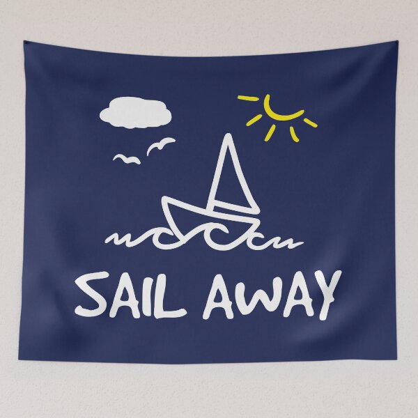 Item preview, Copy of sailing, sailboat art designed and sold by claudiasartwork.