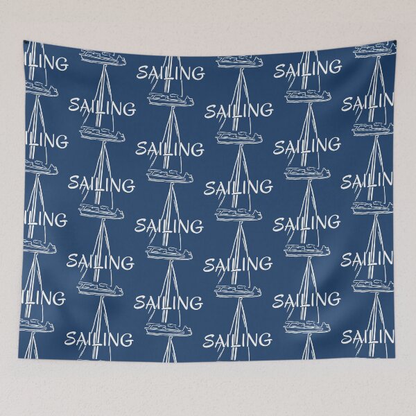 Item preview, Sailing, sailboat designed and sold by claudiasartwork.