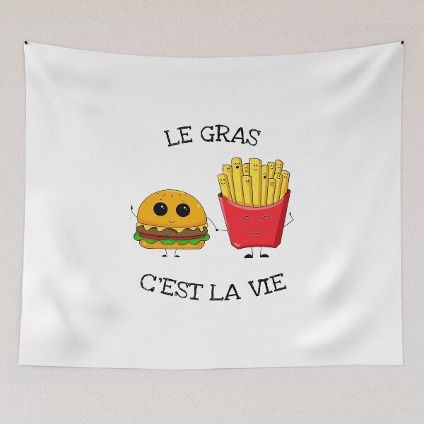 Aperçu de l'œuvre Le gras c'est la vie créée et vendue par ErenStream.
