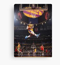 NBA DUNK - Lebron Canvas Print