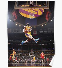NBA DUNK - Lebron Poster