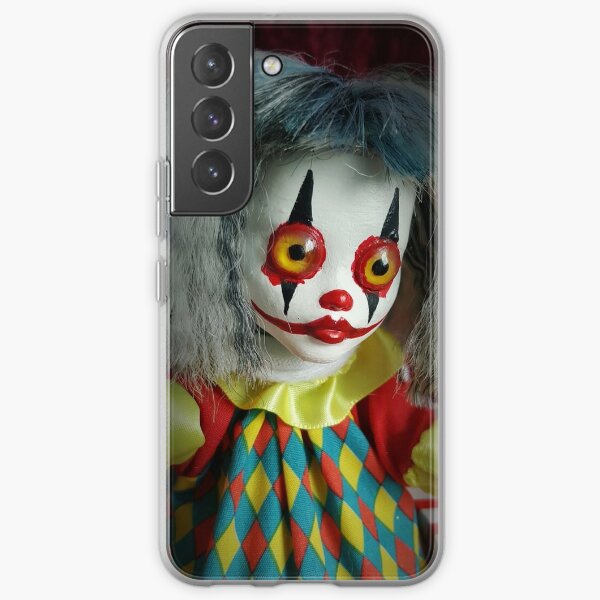 Jack In The Box Clown Horror Doll ~ Lady Scream Samsung Galaxy Soft Case