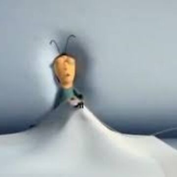 Artwork thumbnail, bee movie Adam in hospital bed by amayoros