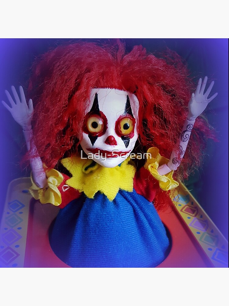 Jack In The Box Clown Horror Doll ~ Lady Scream by Lady-Scream