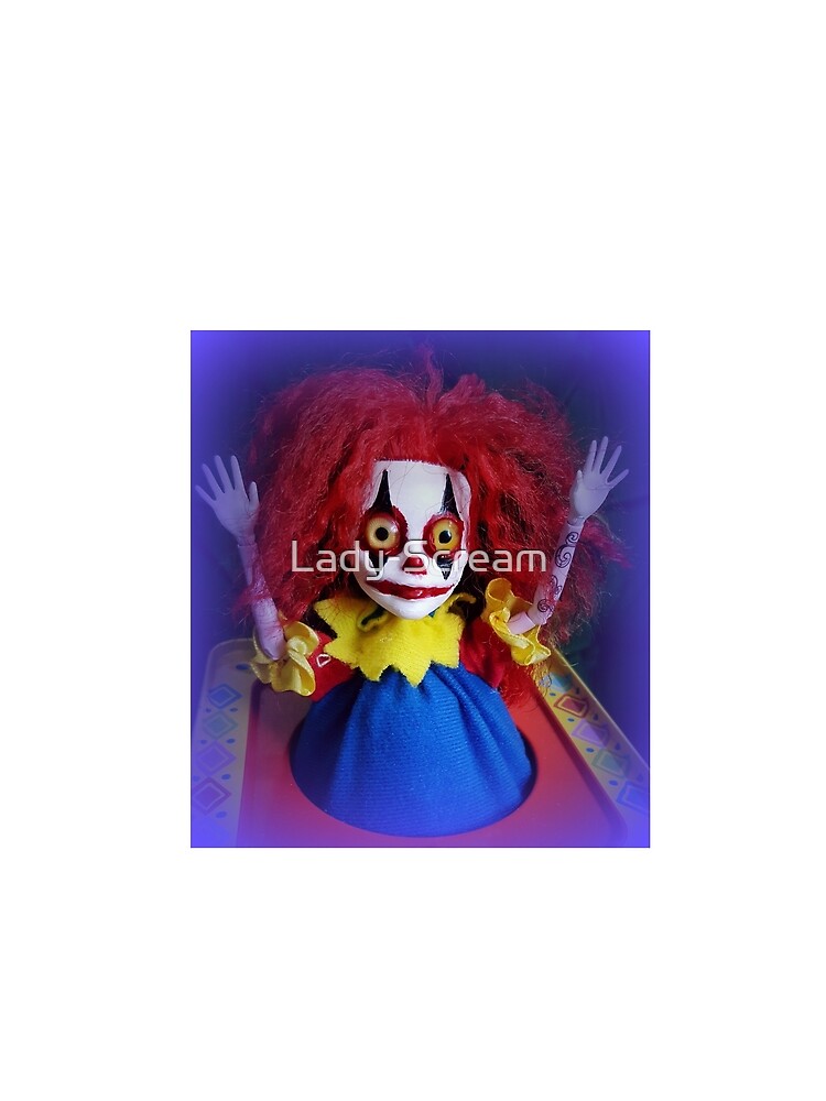 Jack In The Box Clown Horror Doll ~ Lady Scream by Lady-Scream