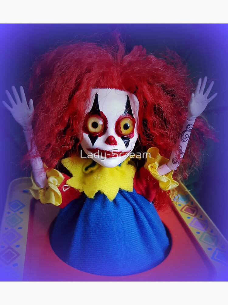 Jack In The Box Clown Horror Doll ~ Lady Scream by Lady-Scream