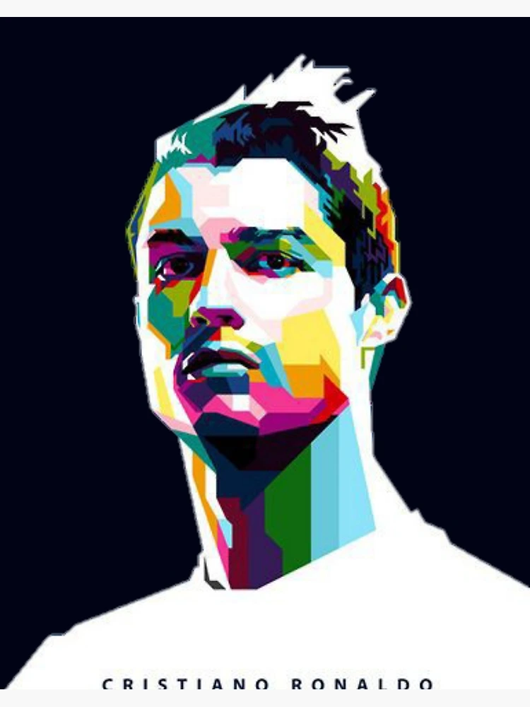 Cristiano Ronaldo Pop Art Portrait by AlKahfiArt on DeviantArt