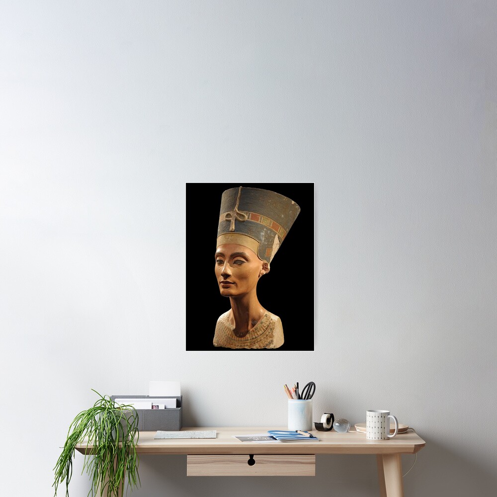 "NEFERTITI. Büste, Ägypten, ägyptisch. Große königliche Frau des