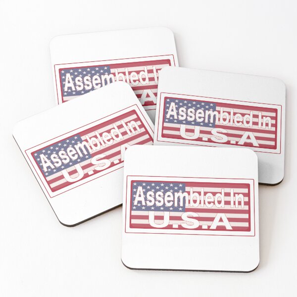 Item preview, american flag assembled in u.s.a designed and sold by Digitalpicasso88 Clothing Co..