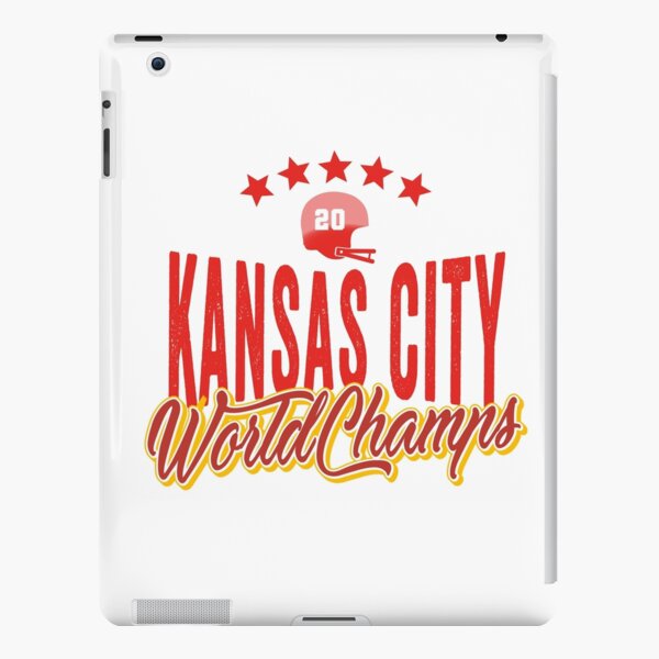 KC Face mask Kansas City facemask KC Kansas City Football Red Vintage Gear Unique Kansas City Champs Design 2020 iPad Snap Case