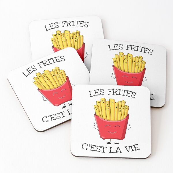 Aperçu de l'œuvre Les frites c'est la vie créée et vendue par ErenStream.