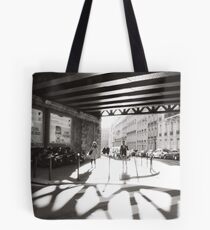 omg double rainbow Tote Bag