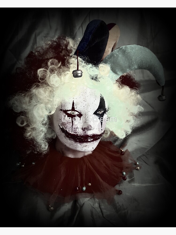Jester Clown Horror Head ~ Lady Scream by Lady-Scream