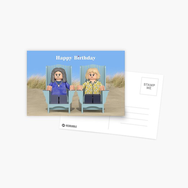 Grace & Frankie - Birthday Postcard