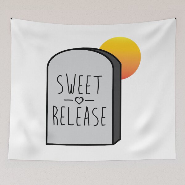 Item preview, Gravestone print designed and sold by HerraAnonyymi.