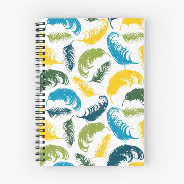 Item preview, Colorful feather pattern designed and sold by durkstars.