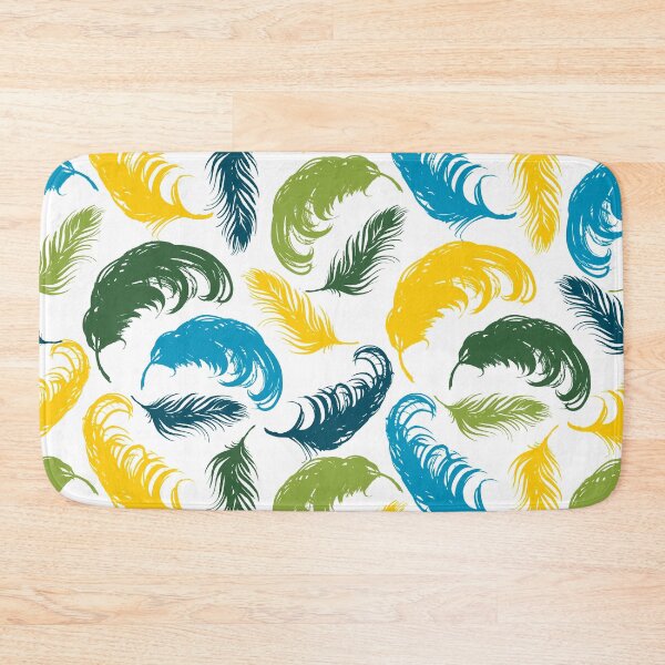 Item preview, Colorful feather pattern designed and sold by durkstars.