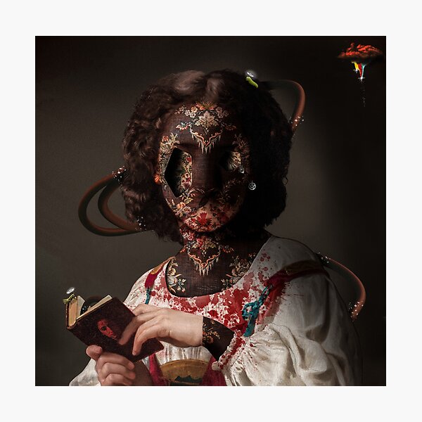 Black Dahlia Photographic Print
