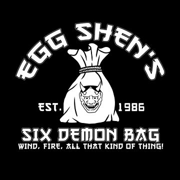 Egg Shen's six demon bag - Nerd - Sticker