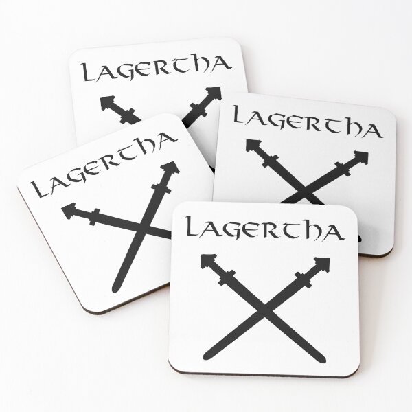 Item preview, Lagertha Sword (Black Writing) designed and sold by DafyddEm.