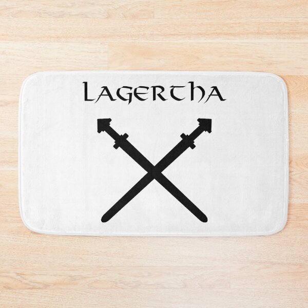 Item preview, Lagertha Sword (Black Writing) designed and sold by DafyddEm.