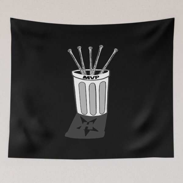 Item preview, MVP Baseball Trash Can designed and sold by KoolMoDee.