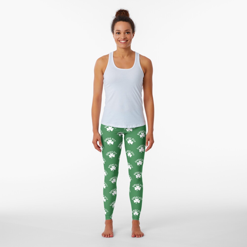 KC Face mask Kansas City facemask Kansas City Irish KC Ireland Kc Local Irish Community Leggings
