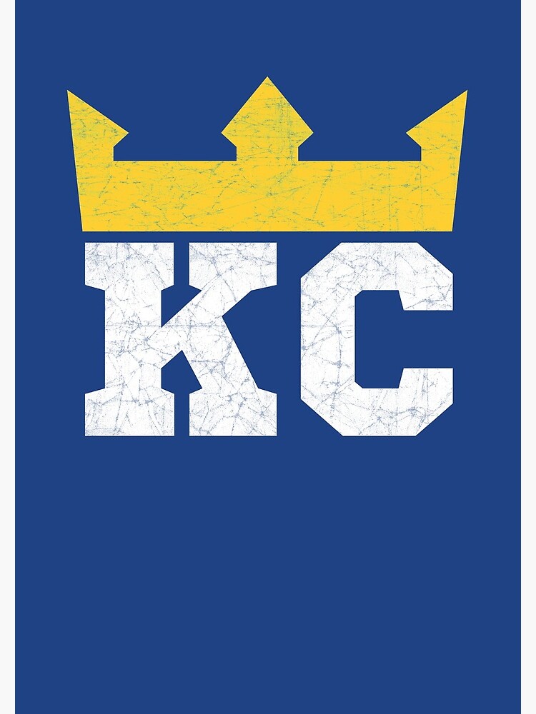 Kansas City Royal Blue KC Crown Town KC Baseball Fan Gear Kansas Citian KC Face mask Kansas City facemask by kcfanshop