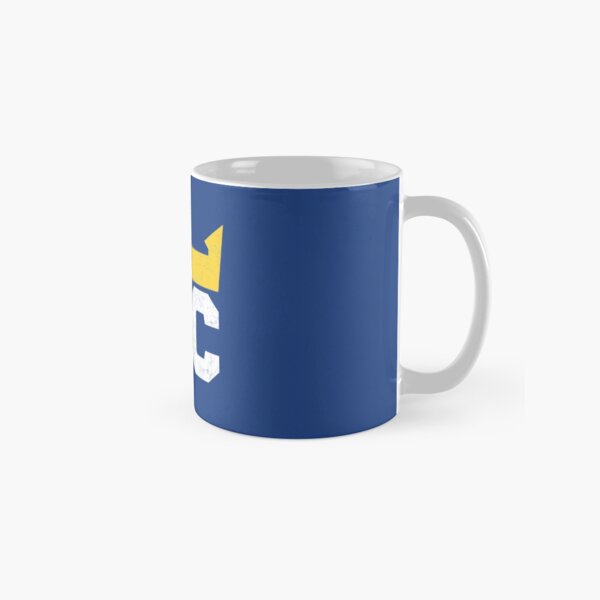 Kansas City Royal Blue KC Crown Town KC Baseball Fan Gear Kansas Citian KC Face mask Kansas City facemask Classic Mug