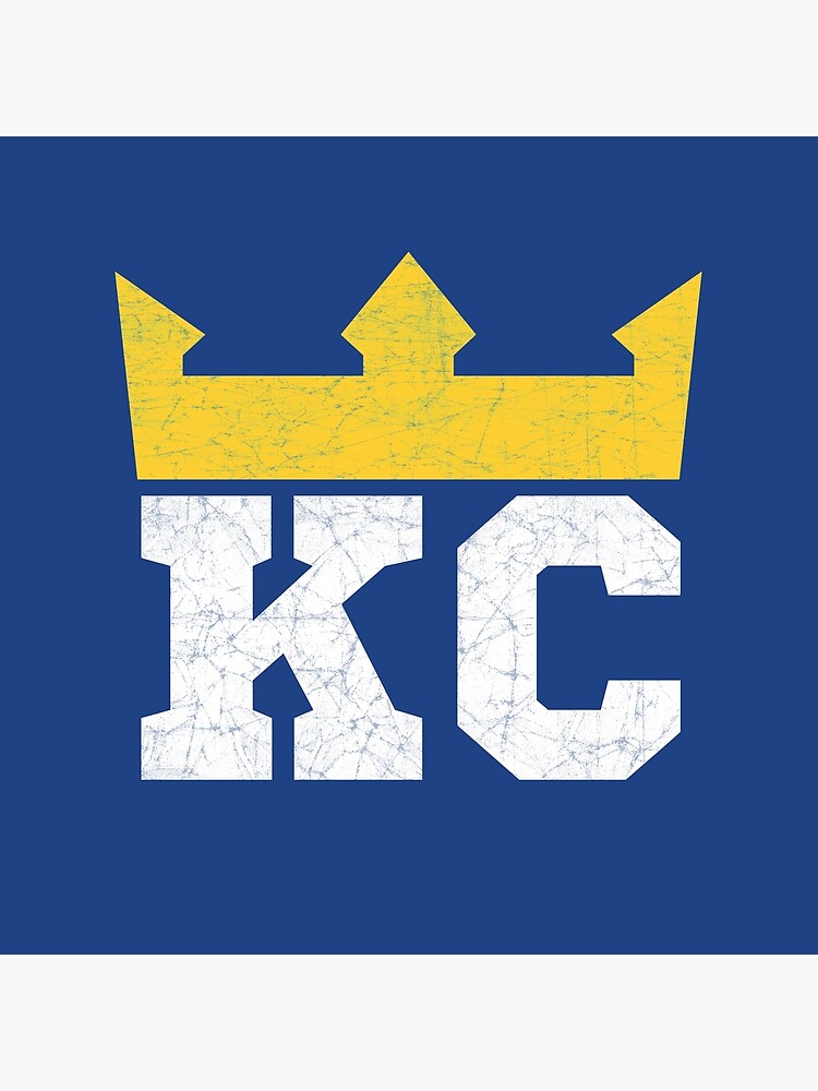 Kansas City Royal Blue KC Crown Town KC Baseball Fan Gear Kansas Citian KC Face mask Kansas City facemask by kcfanshop