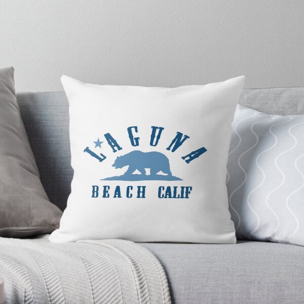 Laguna Beach - California. Throw Pillow